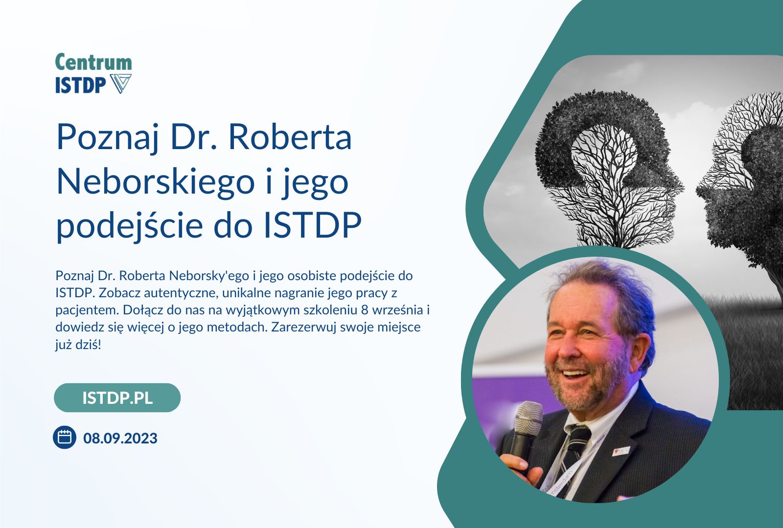 Istdp Poznaj Dr. Roberta Neborskiego i jego podejście do ISTDP | Centrum ISTDP